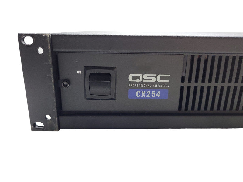 QSC CX-254 Professional Power Amplifier 4 Ch 170/250/450 WPC 340/500/900 READ Q$