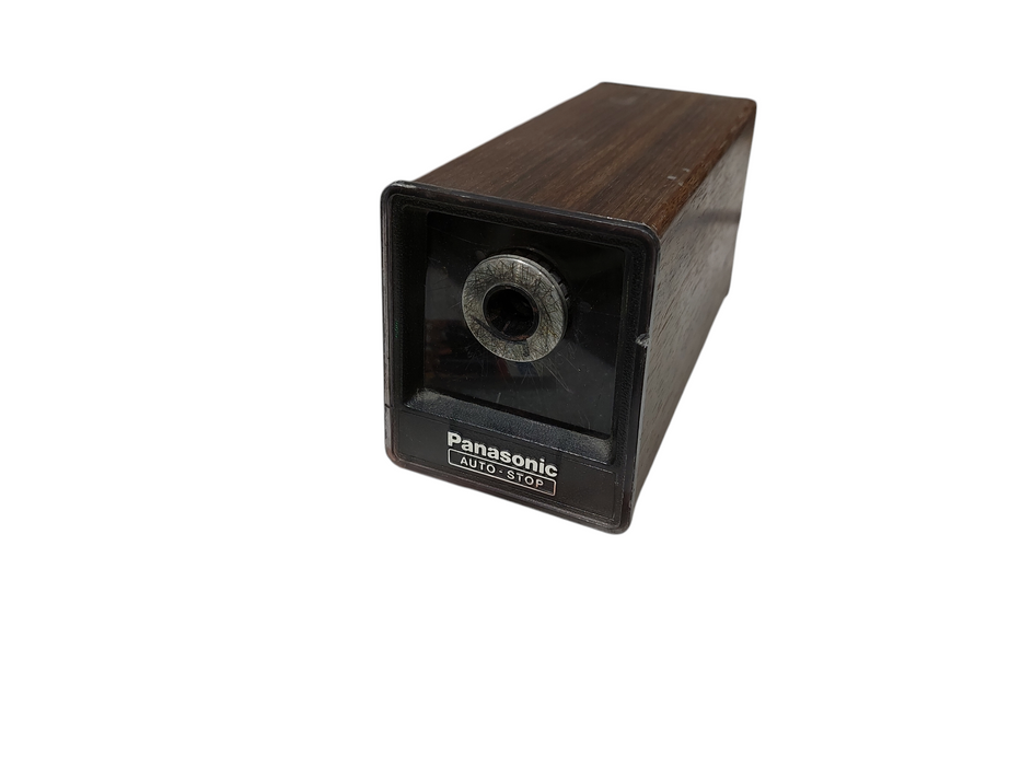 Vintage Panasonic Auto-Stop Electric Pencil Sharpener Model: KP-77S =