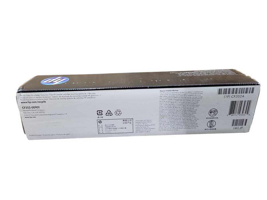 HP 130A LASERJET CARTRIDGE CF352A .. YELLOW  !
