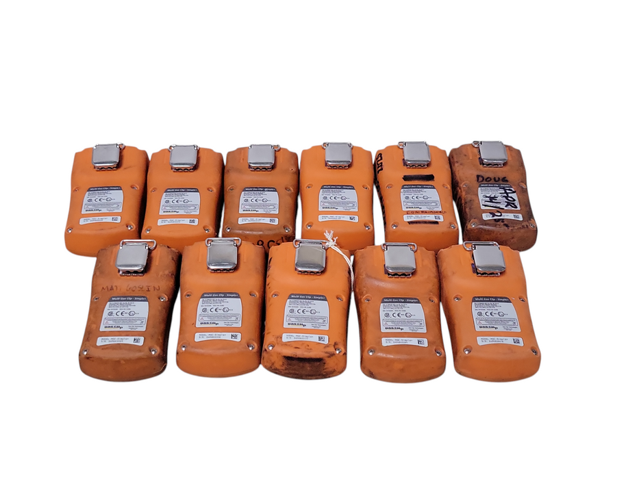 Lot of 11x Gas Clip MGC-S-Plus Multi Gas Clip, READ _