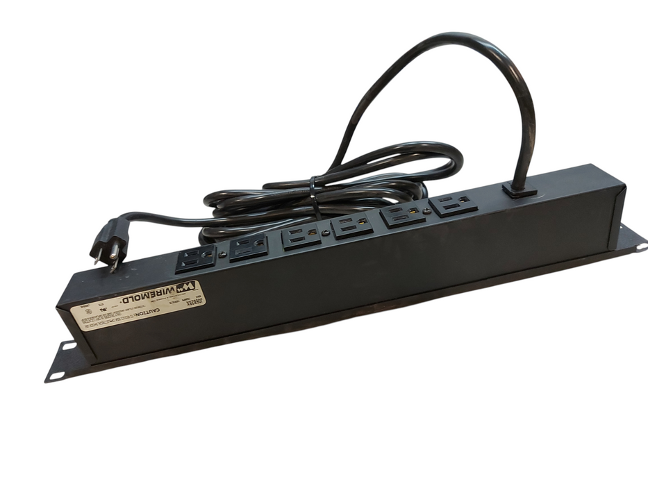 Lot 5x WireMold 6 Plug-In Outlet Surge Protector Unit J06B2BX 120V, 15A Q Q