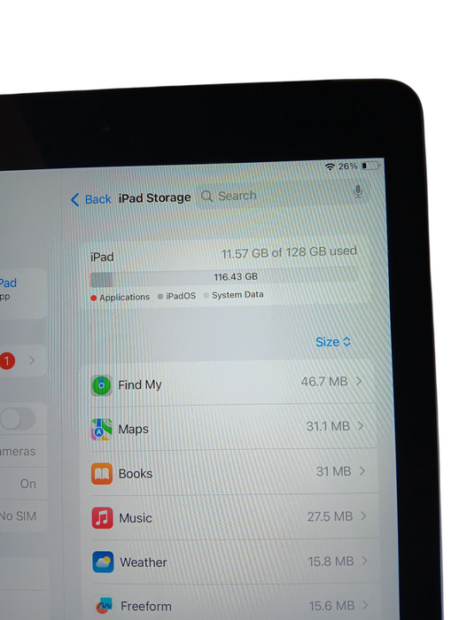 Apple iPad 6th Gen - 128GB - Space Gray [A1954] WiFi/Cellular