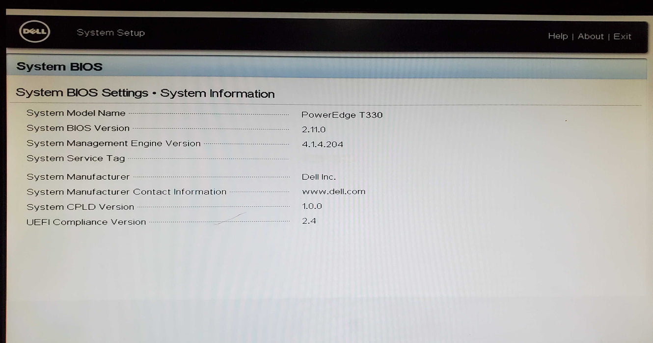 Dell PowerEdge T330 1x Xeon E3-1220 v5 16GB DDR4 H730 - No HDD
