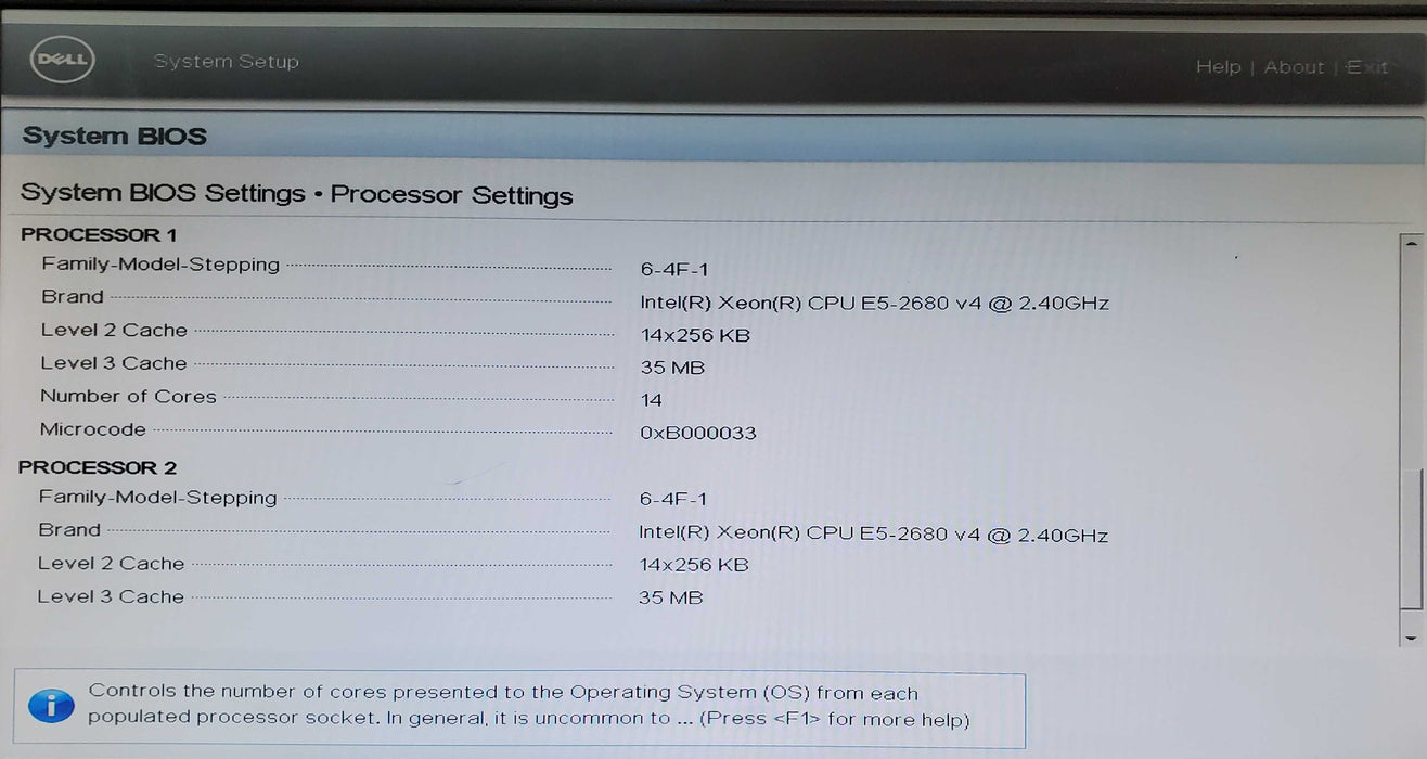 Dell PowerEdge R630 2x Xeon E5-2680 v4 32GB DDR4 H730P Mini - No HDD