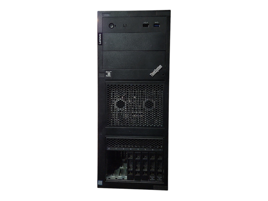 Lenovo ThinkSystem ST250 8x2.5", Xeon E-2174G, 32GB DDR4, RAID 530-8i