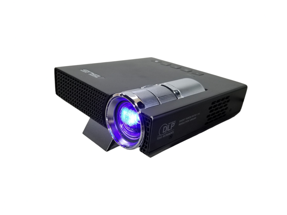 Asus P1 LED Portable Projector WXGA 1280 x 800 / 200 ANSI *READ*