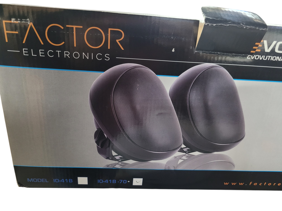 SINGLE Factor Electronics IO-41B-70 Advanced Surface Mount Speaker,25/70