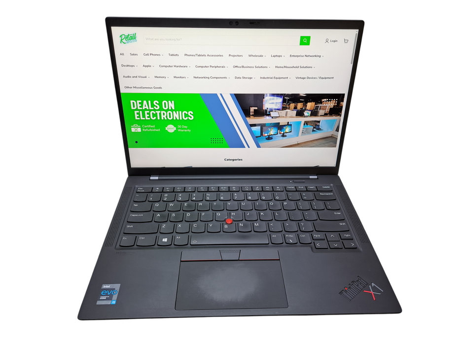 Lenovo ThinkPad X1 Carbon Gen 9 | Intel Core i5-1135G7, 16GB RAM, 256GB NVMe ) Lap200
