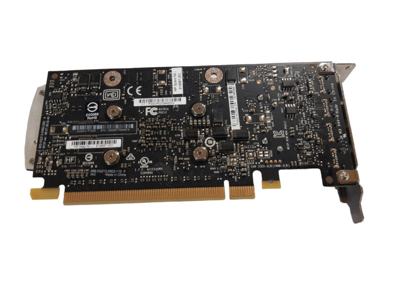 NVIDIA Quadro P1000 Low Profile GPU + mini Display/Port to VGA Adaptor  Q