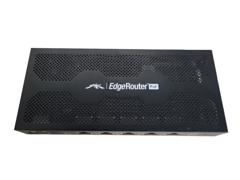 Ubiquiti ERPoe-5 EdgeRouter | 5-Port PoE Router | Factory Reset !