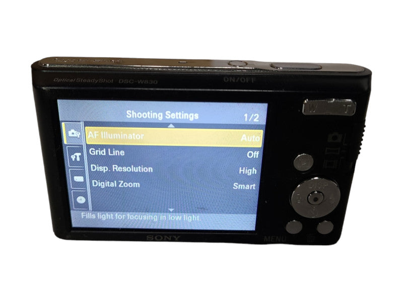 Sony Cyber-Shot DSC-W830 20.1MP 8x Digital Camera w/ Battery