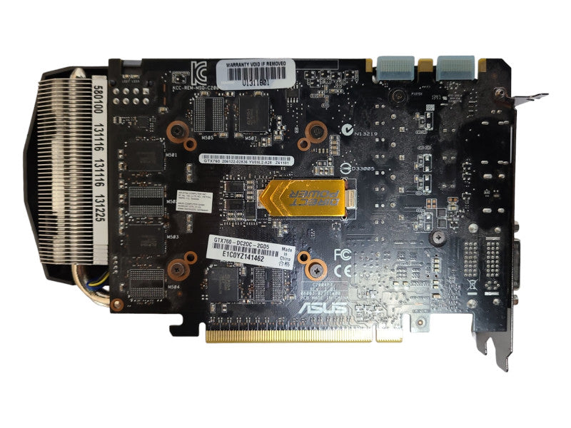 Asus GTX760-DC2OC-2GD5 DirectCU II 2GB GDDR5 PCI-E Graphics Card