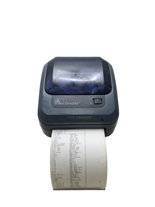 Zebra GK420d Direct Thermal Barcode Label Printer | Tested
