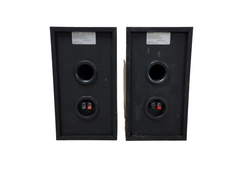 Sony SS-CRB5 Micro Bookshelf 2-Way Bass Reflex Stereo Speakers Light Wood Pai