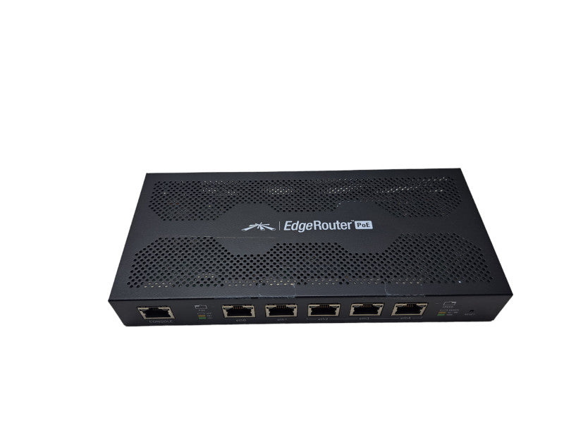Ubiquiti ERPoe-5 EdgeRouter | 5-Port PoE Router | Factory Reset
