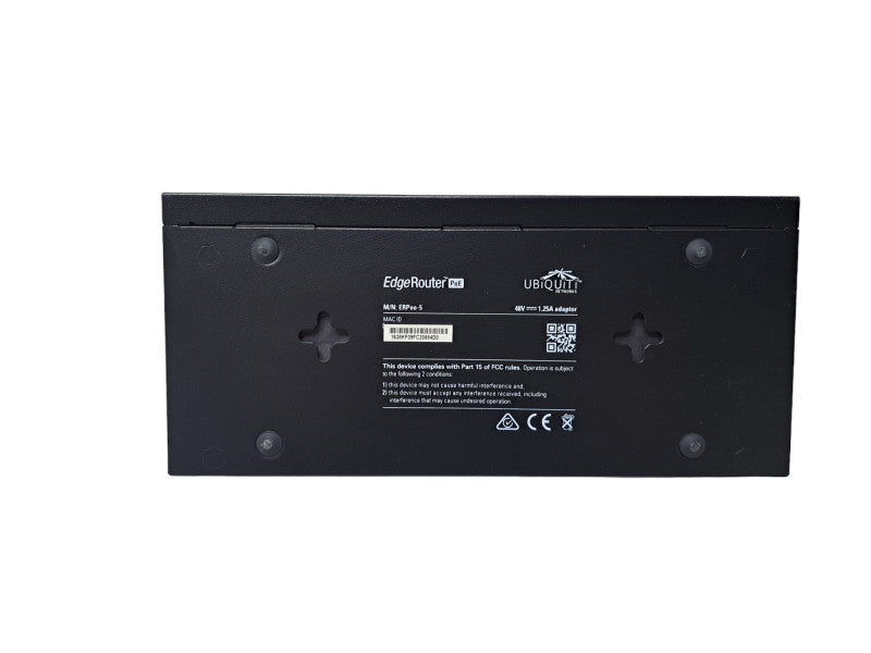 Ubiquiti ERPoe-5 EdgeRouter | 5-Port PoE Router | Factory Reset