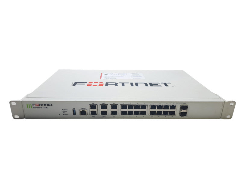 Fortinet FortiGate 100E | 16-Port Firewall 2x SFP Security Appliance FG-100E