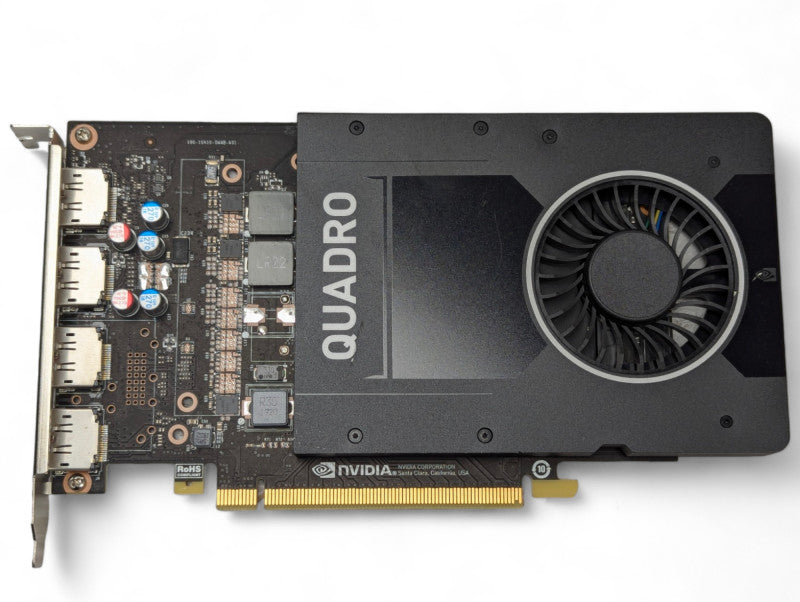 NVIDIA Quadro P2000 5GB GDDR5 4X DP Video Graphics Card  -