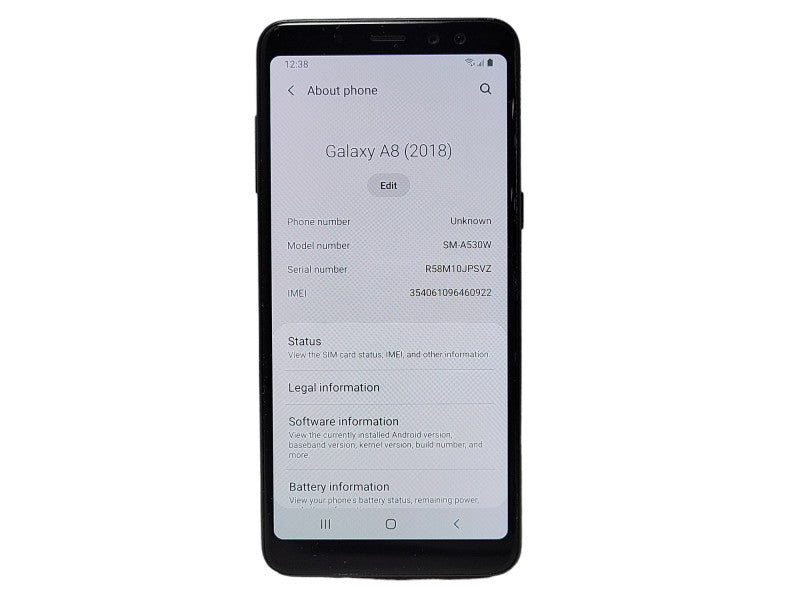 Samsung Galaxy A8 32GB (SM-A530W) READ $