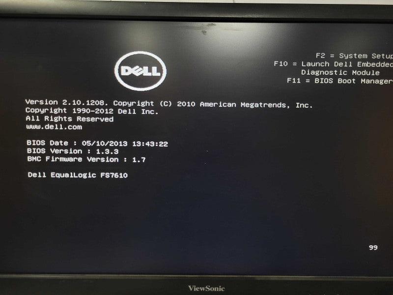 DELL EQUALLOGIC FS7610 2U SERVER, 4x Xeon E5620 2.4GHz, 48GB DDR3, SEE _