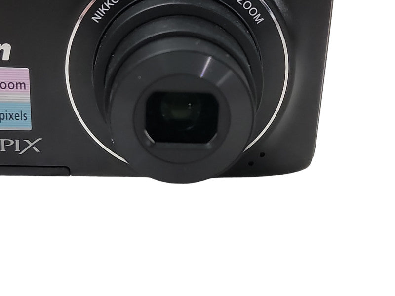 Nikon Coolpix S3100 14.0MP Wide 5x Zoom Black Digital Camera