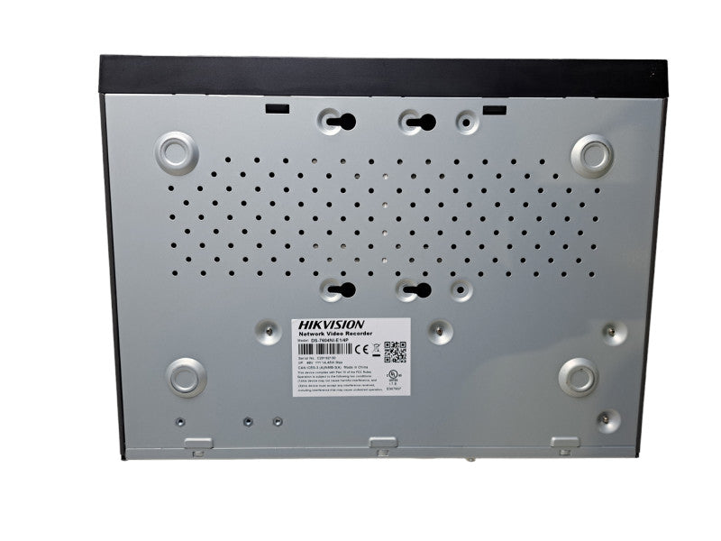 Hikvision DS-7604NI-E1/4P | 4CH PoE NVR Network Video Recorder | No HDD