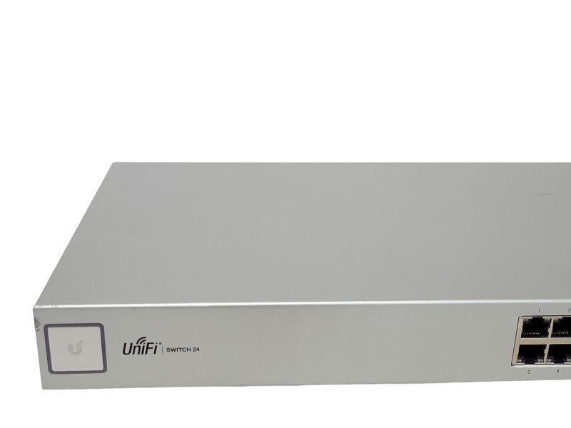 Ubiquiti Networks UniFi US-24 24 Ports Rack-Mountable Gigabit Switch, READ _