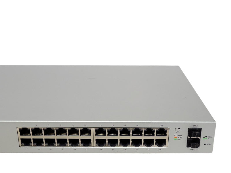 Ubiquiti Networks UniFi US-24 24 Ports Rack-Mountable Gigabit Switch, READ _