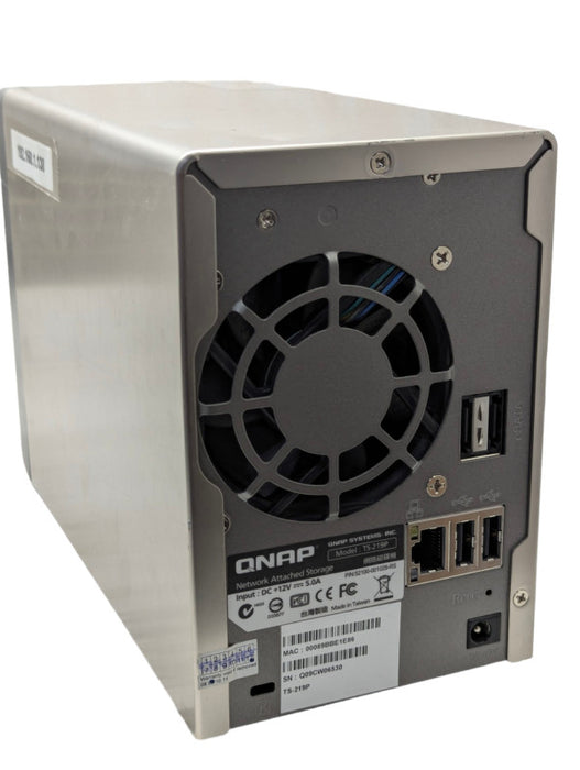 QNAP TS-219P 2 Bay NAS with web interface 2x 1TB HDDs  -