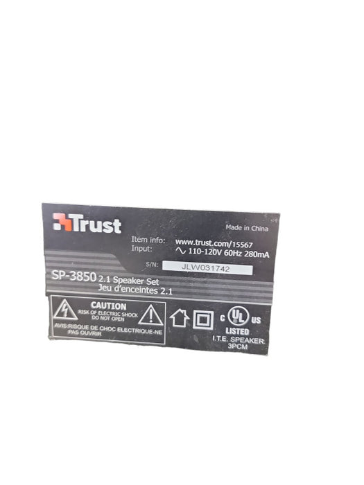 Trust SP-3850 sound system | Please Read