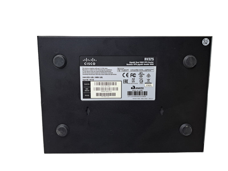 Cisco RV325 V01 | 16-Port Gigabit Dual WAN VPN Router *READ*