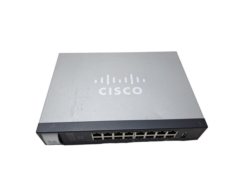 Cisco RV325 V01 | 16-Port Gigabit Dual WAN VPN Router *READ*