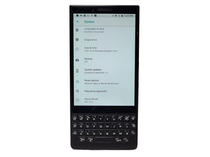 BlackBerry Key2 BBF100-2 64GB READ  $