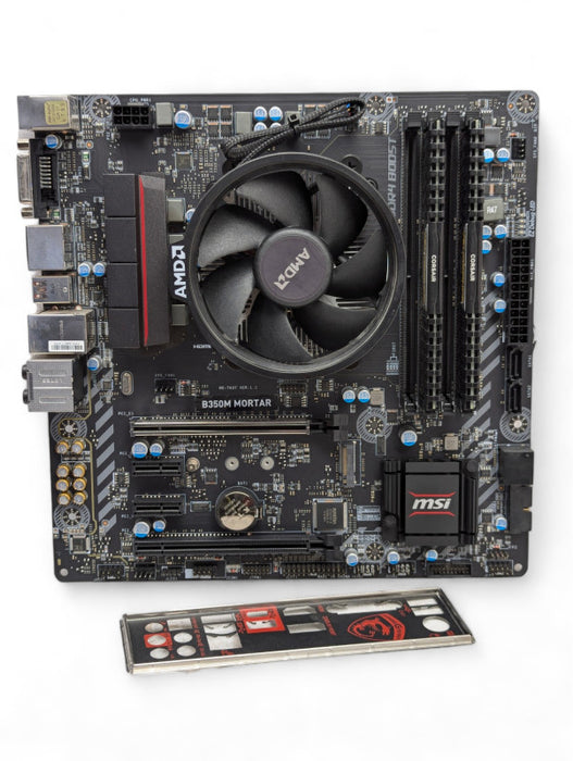 MSI B350M MORTAR Ryzen 5 24500G 8GB RAM  -