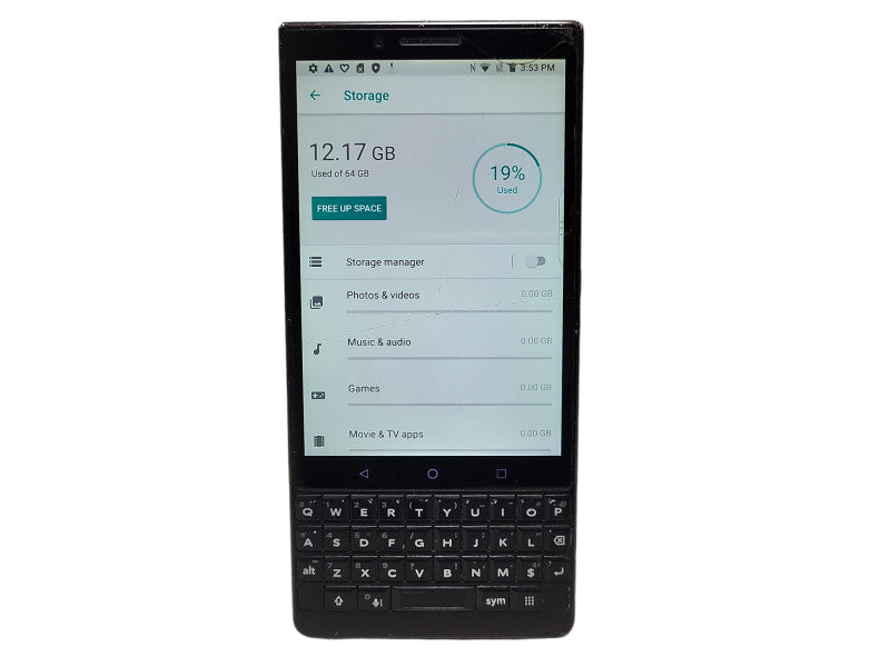 BlackBerry Key2 BBF100-2 64GB READ $