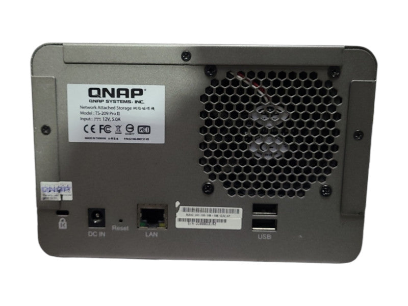 QNAP TS-209 Pro II NAS ENCLOSURE, No HDD, READ