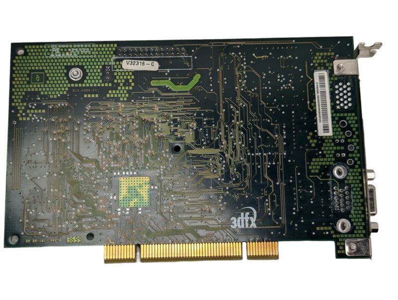 3DFX Voodoo 3 2000 16MB PCI Video Graphics Card only for Retro Gaming  -
