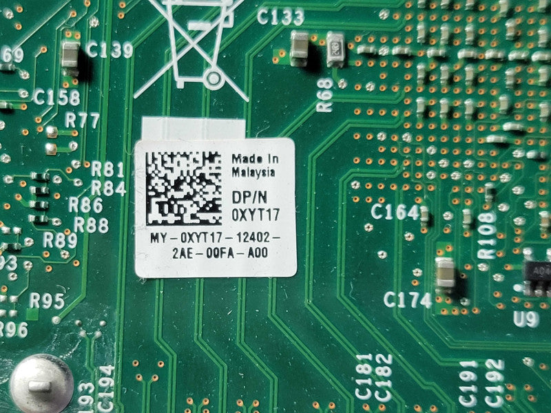 Dell Intel X520 10Gb SFP+ Network Adapter 0XYT17, FH Bracket Q_