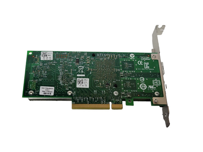 Dell Intel X520 10Gb SFP+ Network Adapter 0XYT17, FH Bracket Q_