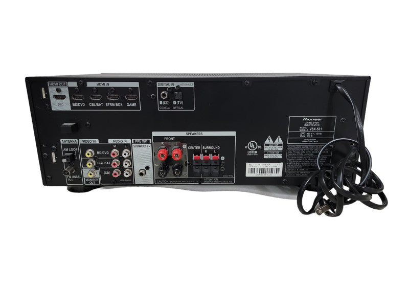 Pioneer VSX-531 5.1 AV Receiver | Bluetooth Home Theatre | HDMI
