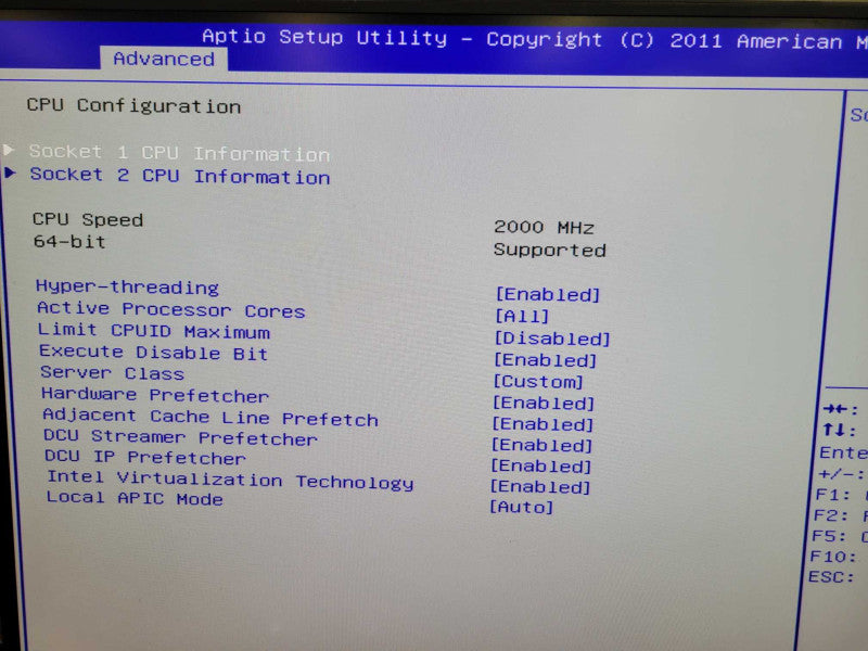 2x Xeon E5-2650 0 | ASUS Z9PE-D16 | 32GB RAM | I/O Plate %