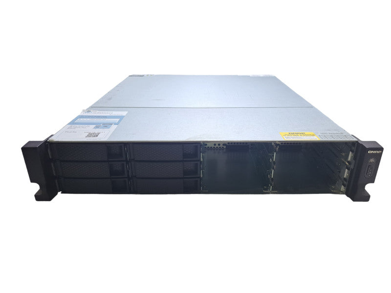 QNAP TS-1263U-RP | 12 BAY NAS With LAN-10G1SR-U Card | 6x 3TB HDD\\'s
