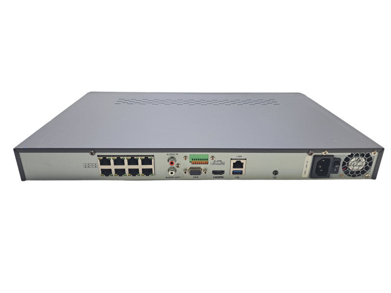 Hikvision DS-7608NI-E2/8P-2T | 8 Channel NVR 8 Port POE 2x SATA | 2TB HDD