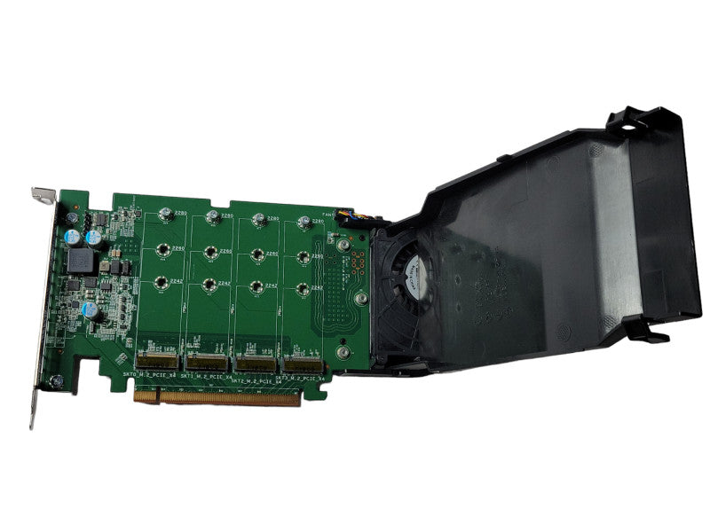 Dell Quad M.2 PCIe Solid State Drive Adapter Card 080G5N _