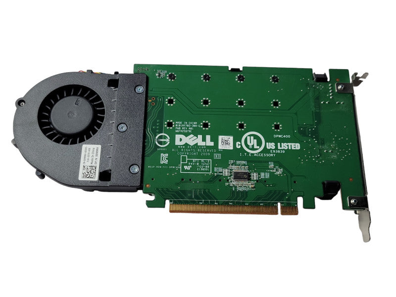 Dell Quad M.2 PCIe Solid State Drive Adapter Card 080G5N _