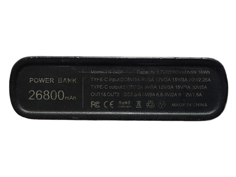 Power Bank YN-045P 26800mah fast charging