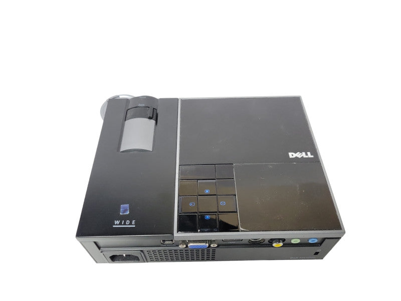 Dell M410HD DLP Projector WXGA (1280x800), 94 Hours Lamp, NO REMOTE CONTROL _