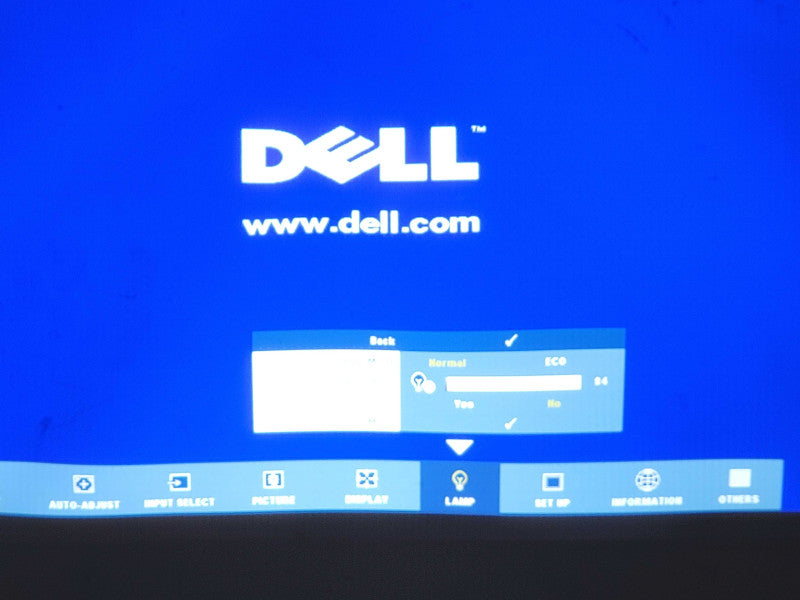 Dell M410HD DLP Projector WXGA (1280x800), 94 Hours Lamp, NO REMOTE CONTROL _