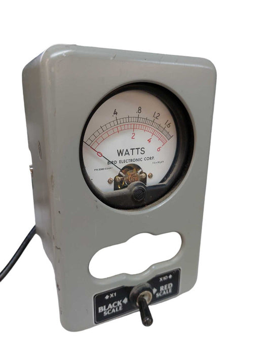 Bird Electronic Corp Termaline Wattmeter 50 OHMS  Model:6104 =