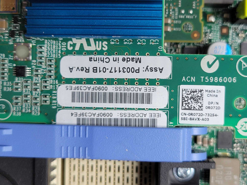 DELL PowerEdge M630 blade server 2x Xeon E5-2637v3 CPU, 32GB DDR4, No HDD _
